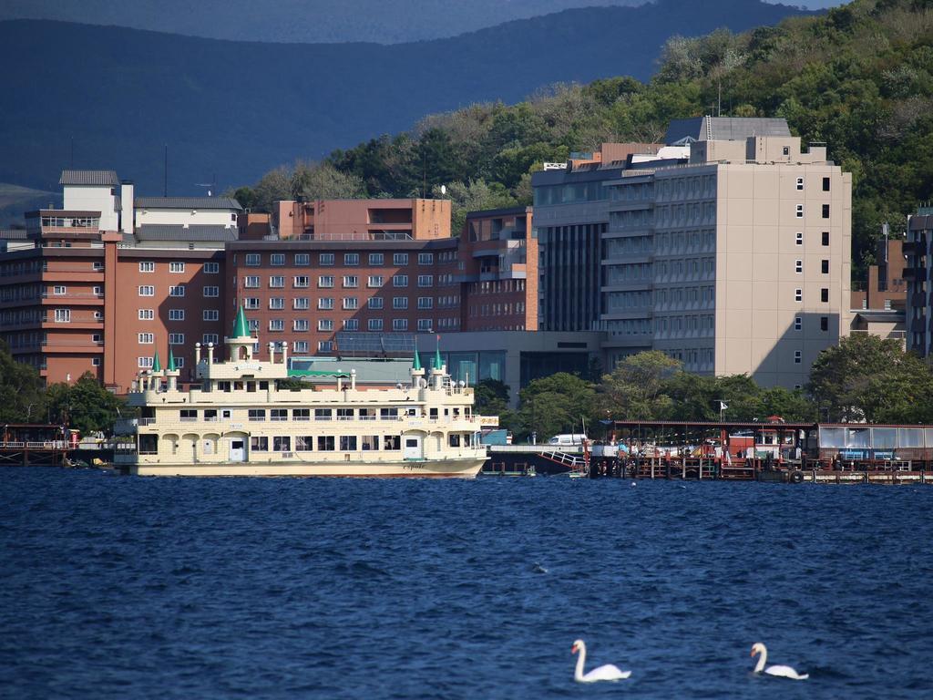 Toya Gokirakutei Hotel Toyako Exterior foto